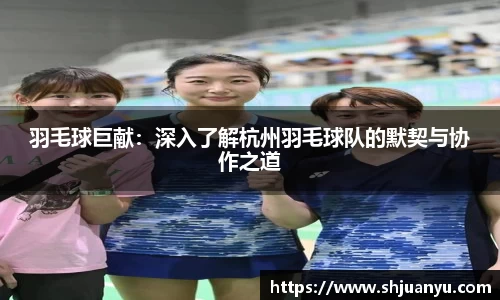 羽毛球巨献：深入了解杭州羽毛球队的默契与协作之道