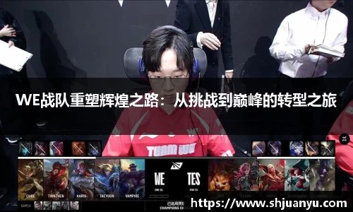 WE战队重塑辉煌之路：从挑战到巅峰的转型之旅